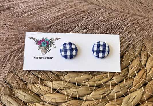 12mm Fabric Button Stud