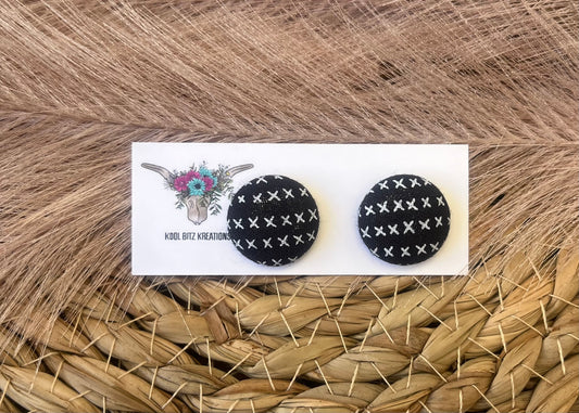 19mm Fabric Button Stud