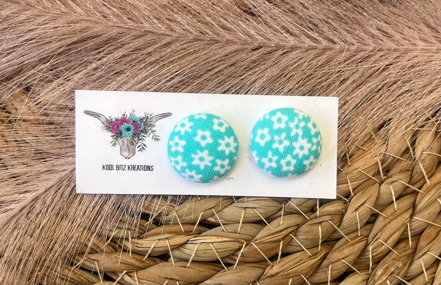 19mm Fabric Button Stud