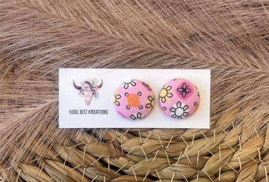 19mm Fabric Button Stud