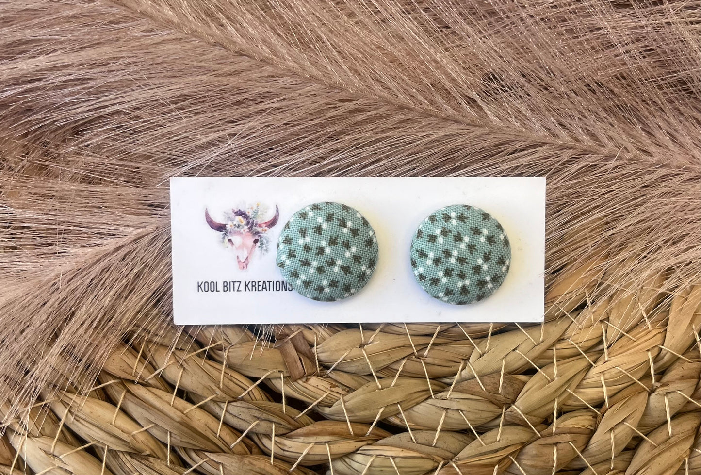 19mm Fabric Button Stud