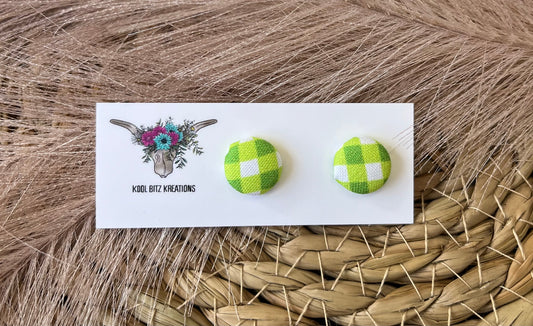 12mm Fabric Button Stud