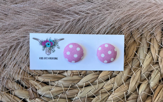 15mm Fabric Button Stud