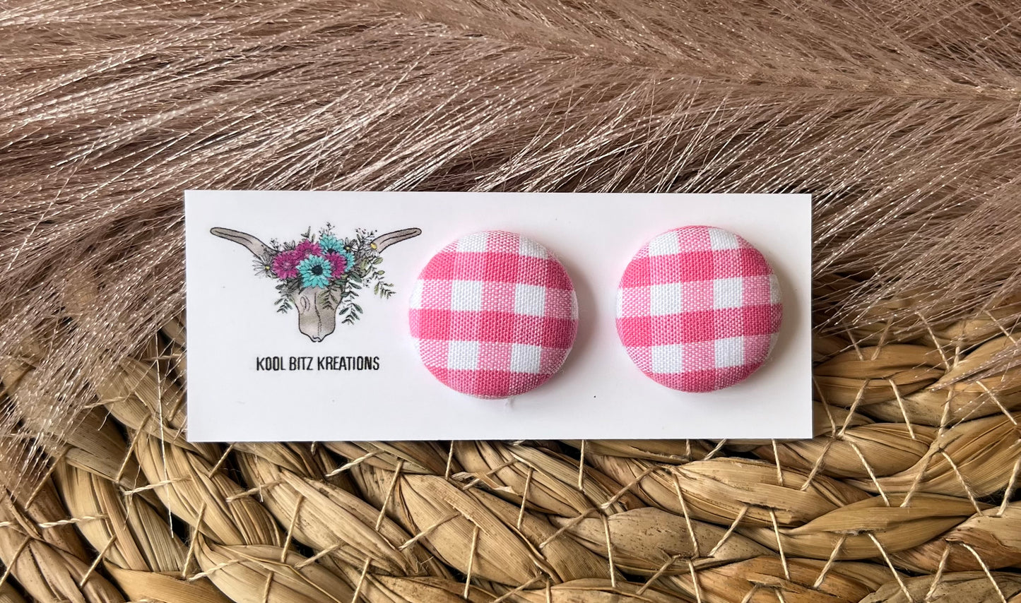 19mm Fabric Button Stud