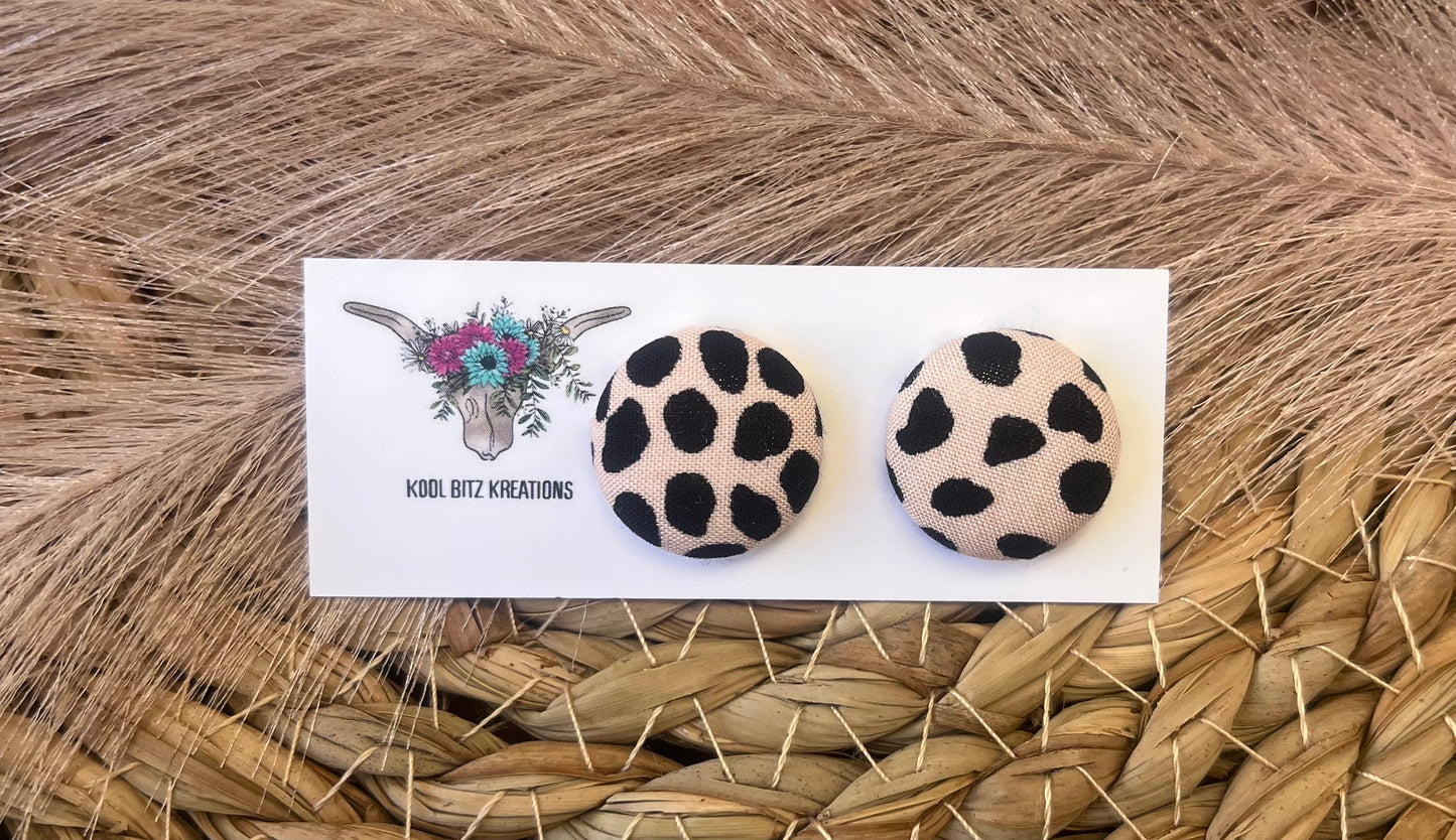 19mm Fabric Button Stud