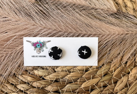 12mm Fabric Button Stud