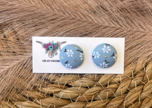 19mm Fabric Button Stud