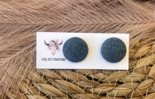 19mm Fabric Button Stud