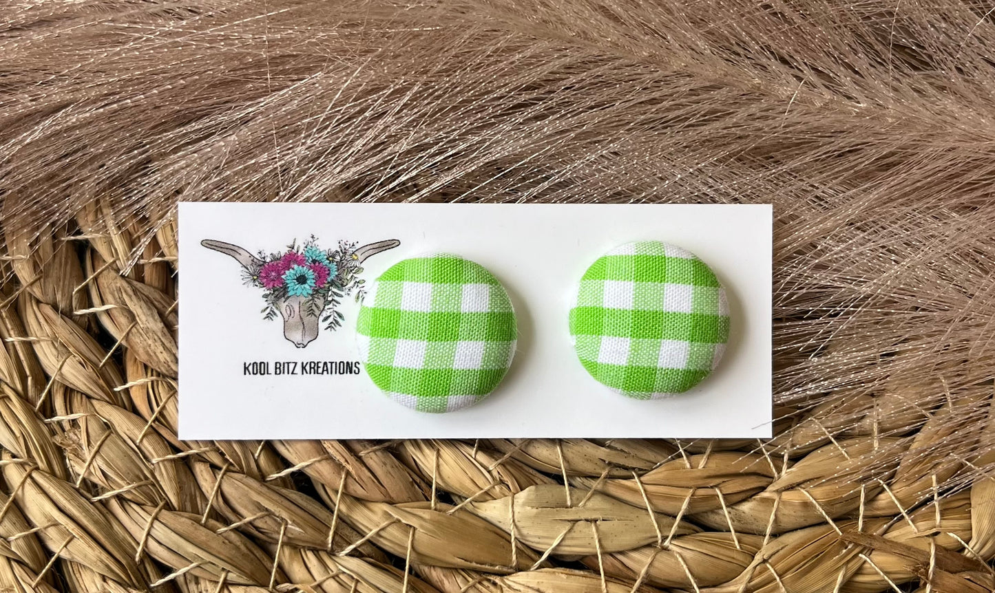 19mm Fabric Button Stud