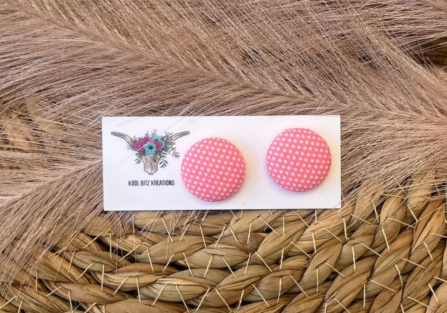 19mm Fabric Button Stud