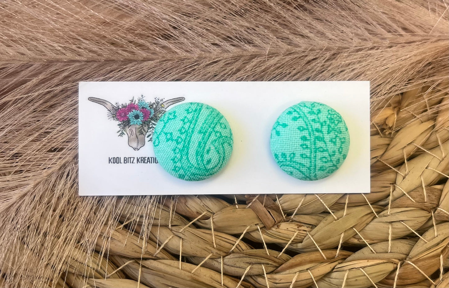 19mm Fabric Button Stud