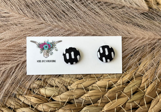 12mm Fabric Button Stud