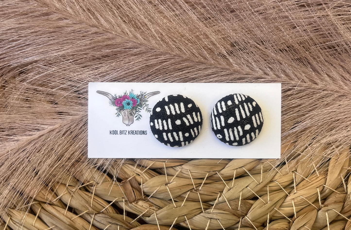 19mm Fabric Button Stud