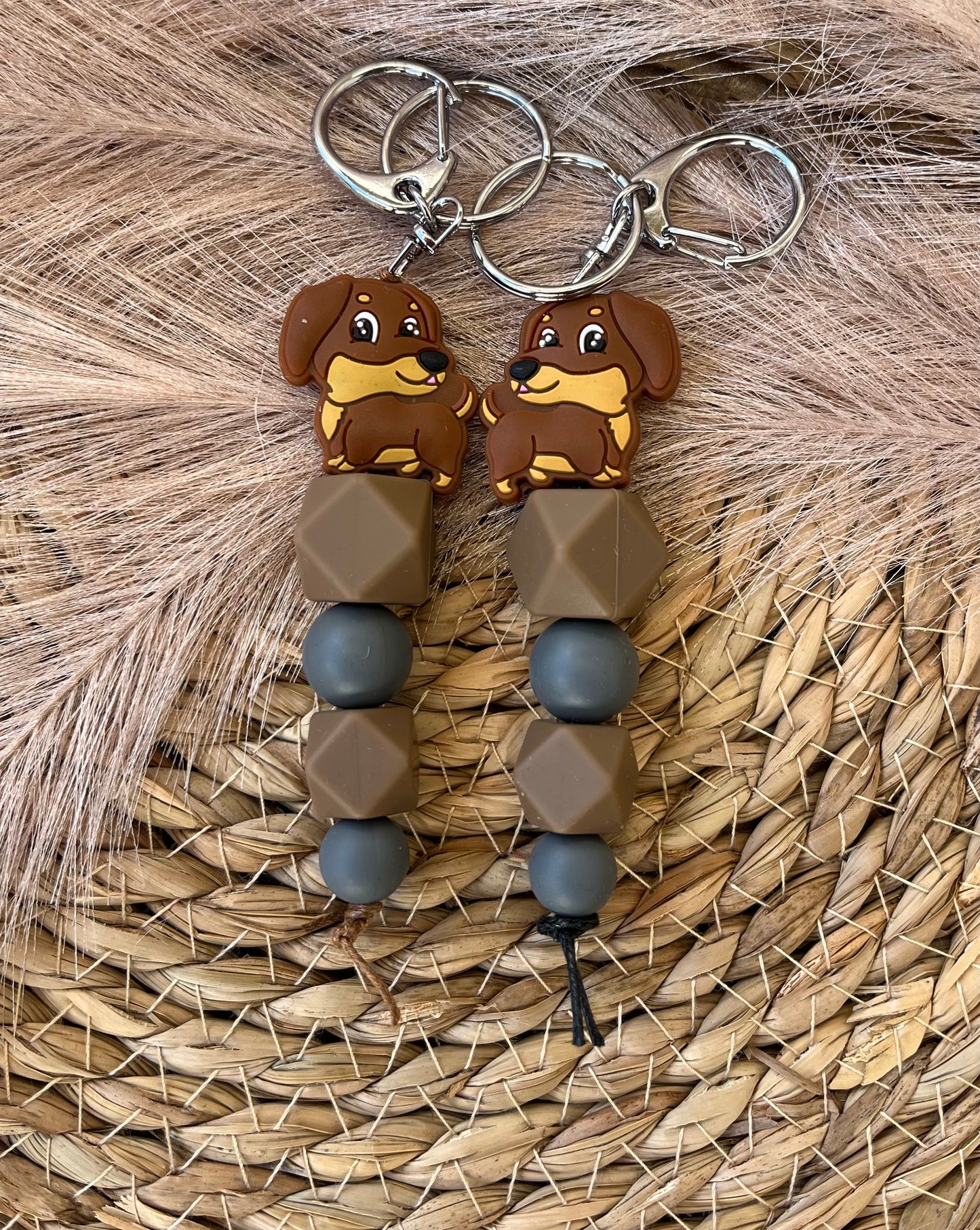 Sausage Dog Keychain